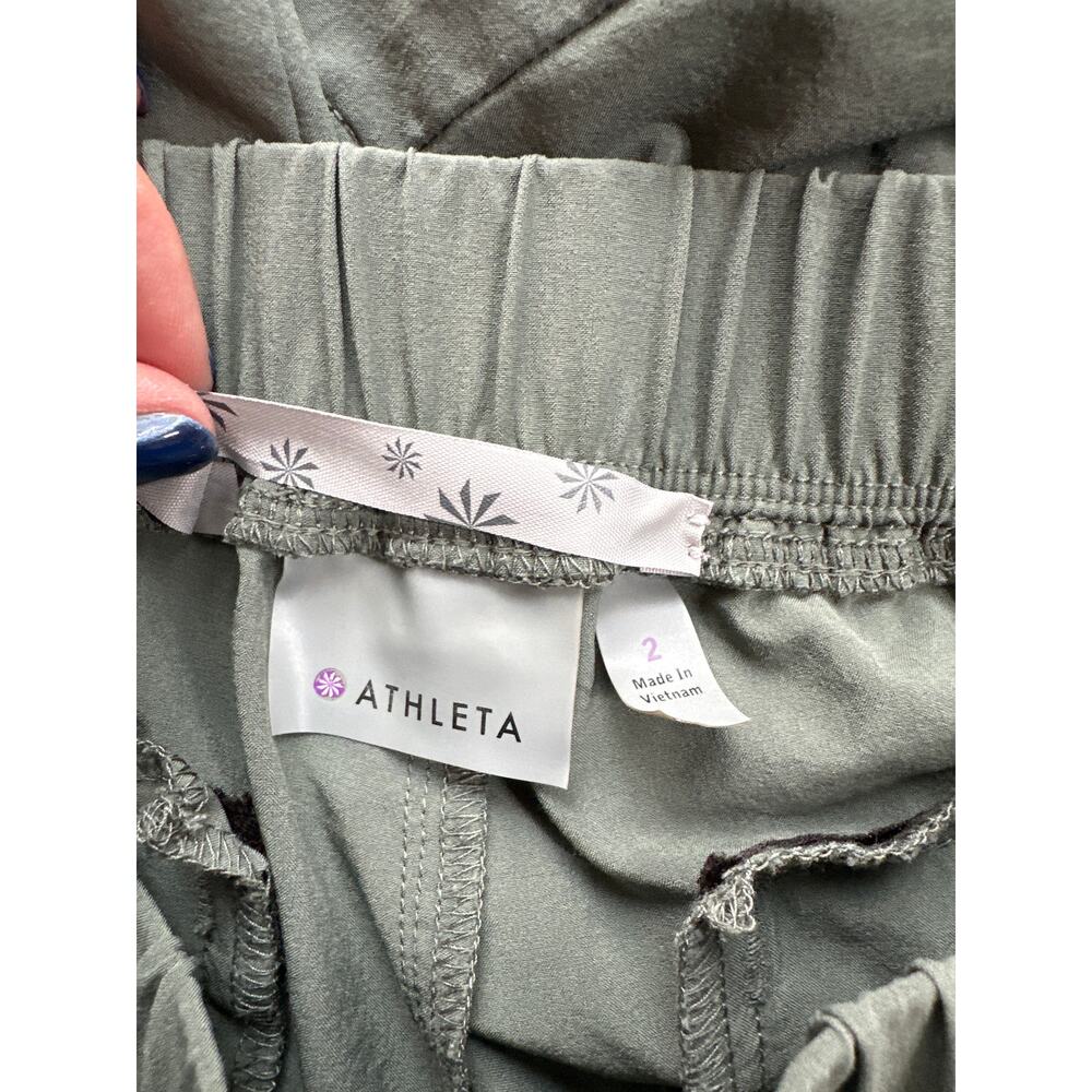 Athleta Cinchable Lightweight Aspire Ankle Jogger Pants, Size 2, EUC - Picture 3 of 6